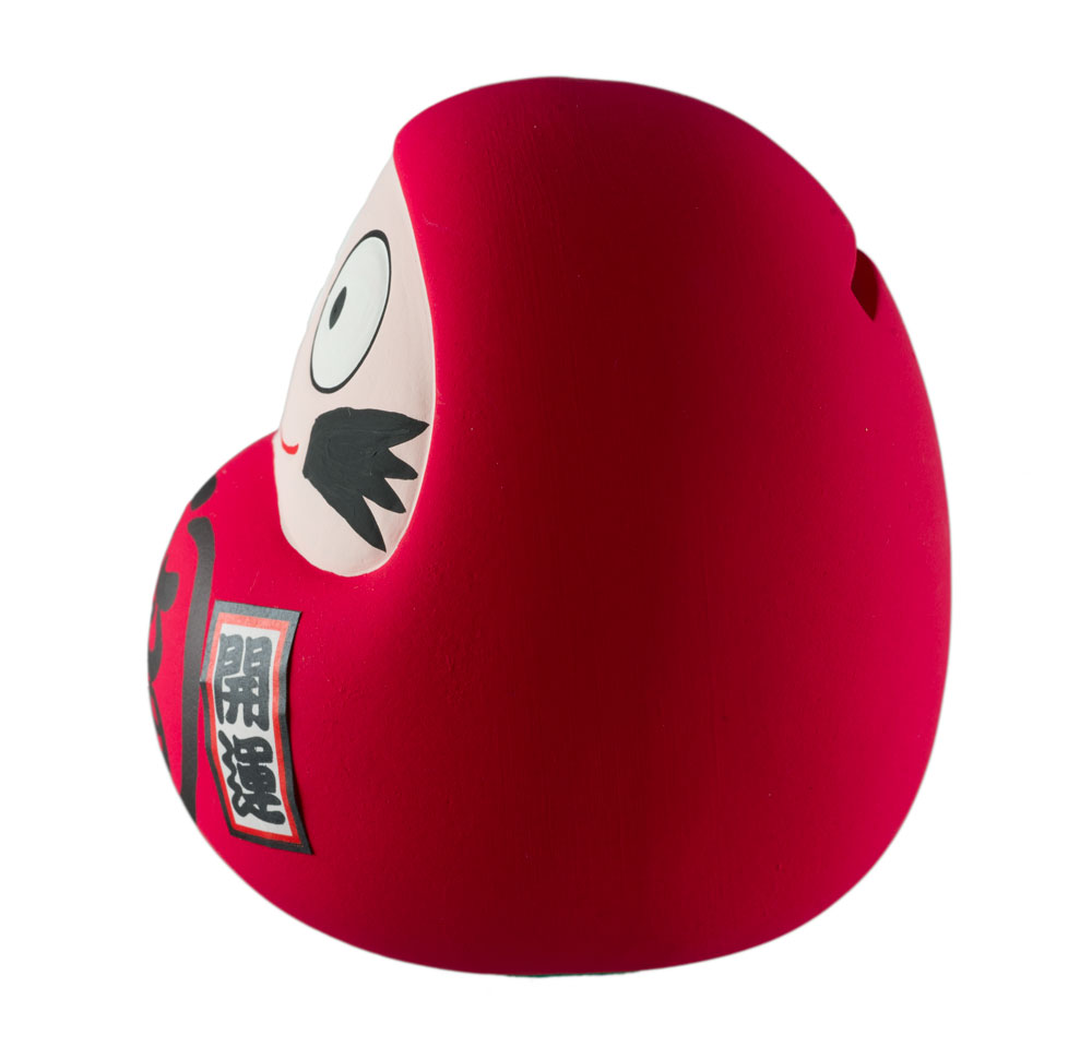 Tirelire Chat Japonais <br />et Daruma Rouge main image 1