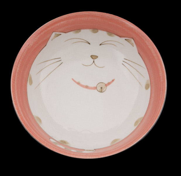 Grand Bol Chat Japonais Maneki Neko 19 Cm Porcelaine Du Japon Made In Japan 211 Collections Chats