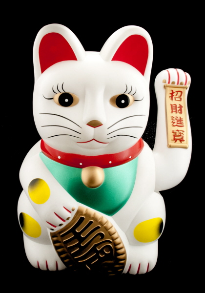 Maneki Neko, chat japonais qui porte bonheur !