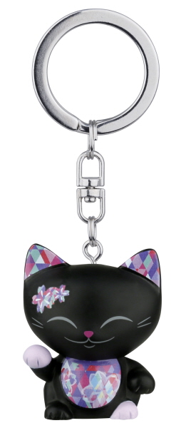 Mani Porte Cles Chat Japonais Porte Bonheur The Lucky Cat Maneki Neko 21 548