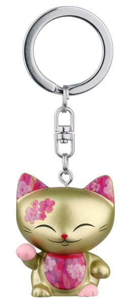 Mani Porte Cles Chat Japonais Porte Bonheur The Lucky Cat Maneki Neko 15 547